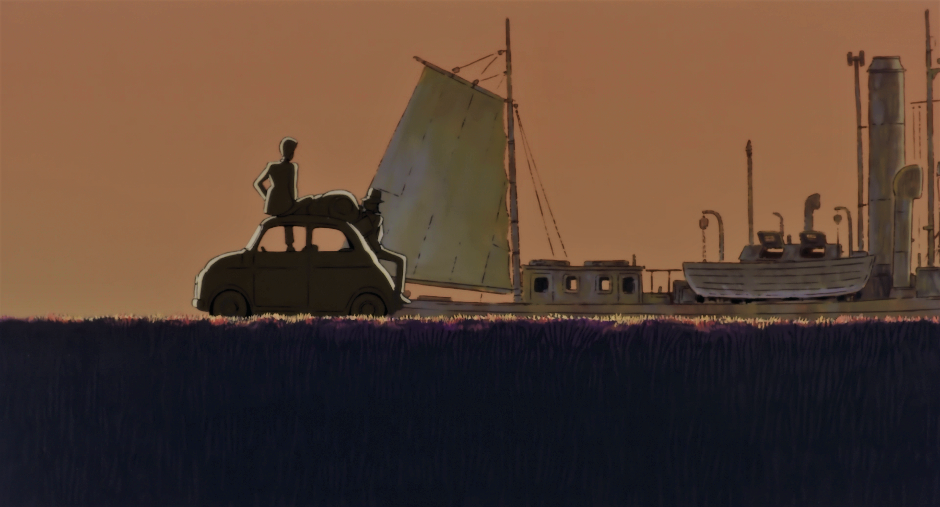 Lupin the Third: The Castle of Cagliostro credits [3840x2072]