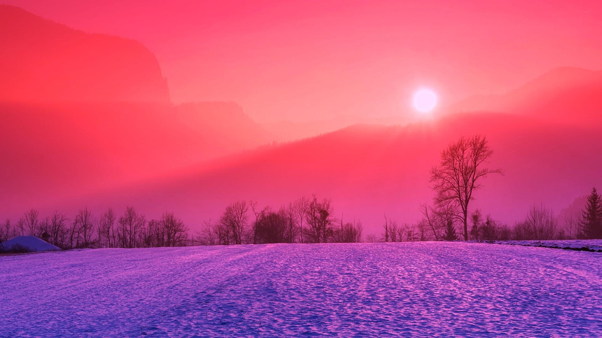 Snowy Landscape Wallpapers - Wallpaper Cave