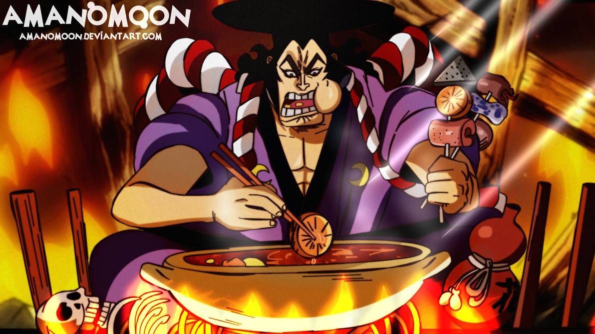 One Piece Chapter 960 Oden Kozuki Eat Dead Wano. One piece chapter, One piece manga, One piece fanart