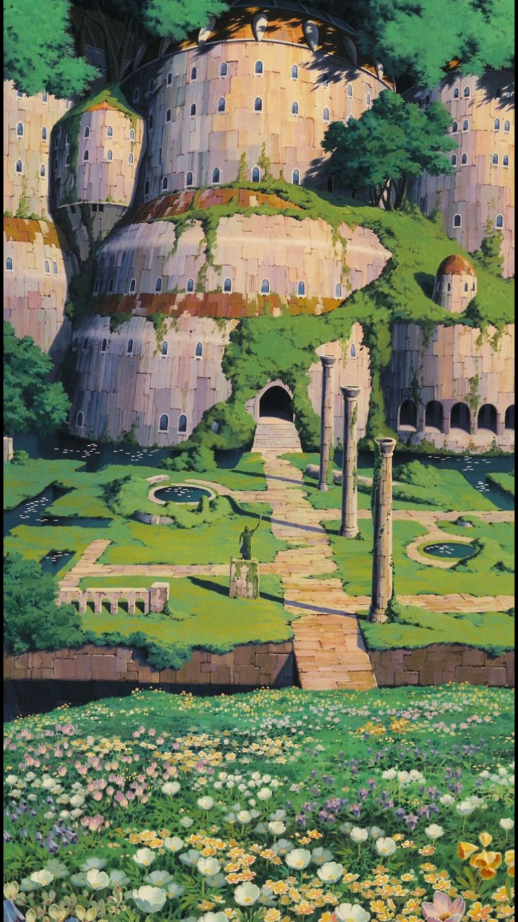 Ghibli Studio phone wallpaper dump