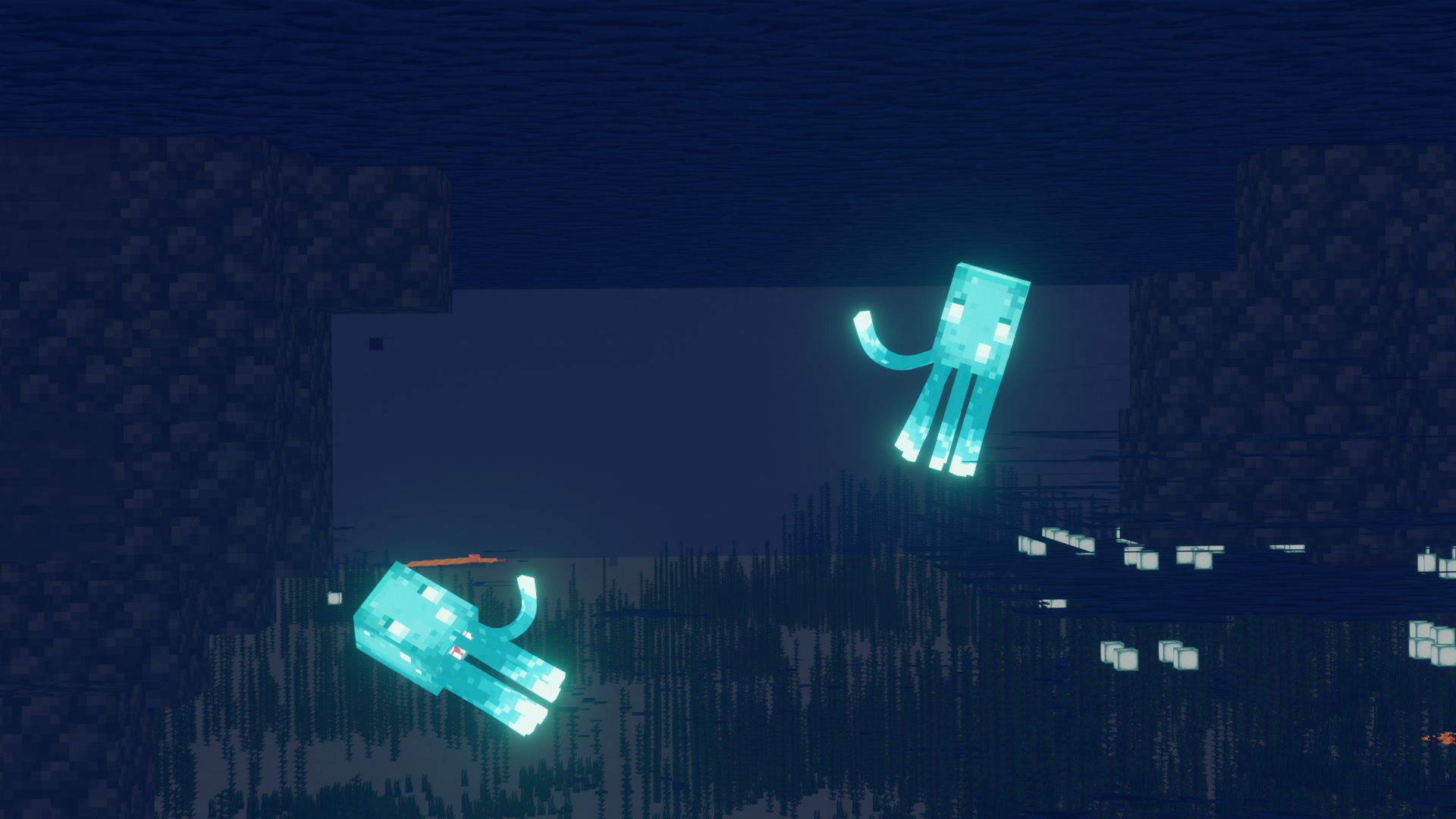 GlowSquid for the win lol new render, making some parts of the squids texture glow took so long lol #VOTEFORGLOWSQUID