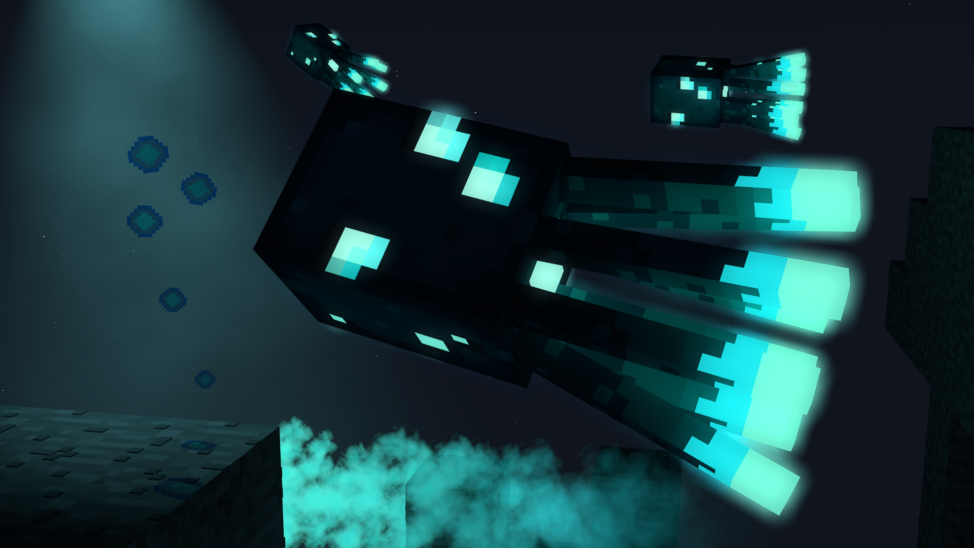 Glow Squid Minecraft Wallpapers - Wallpaper Cave