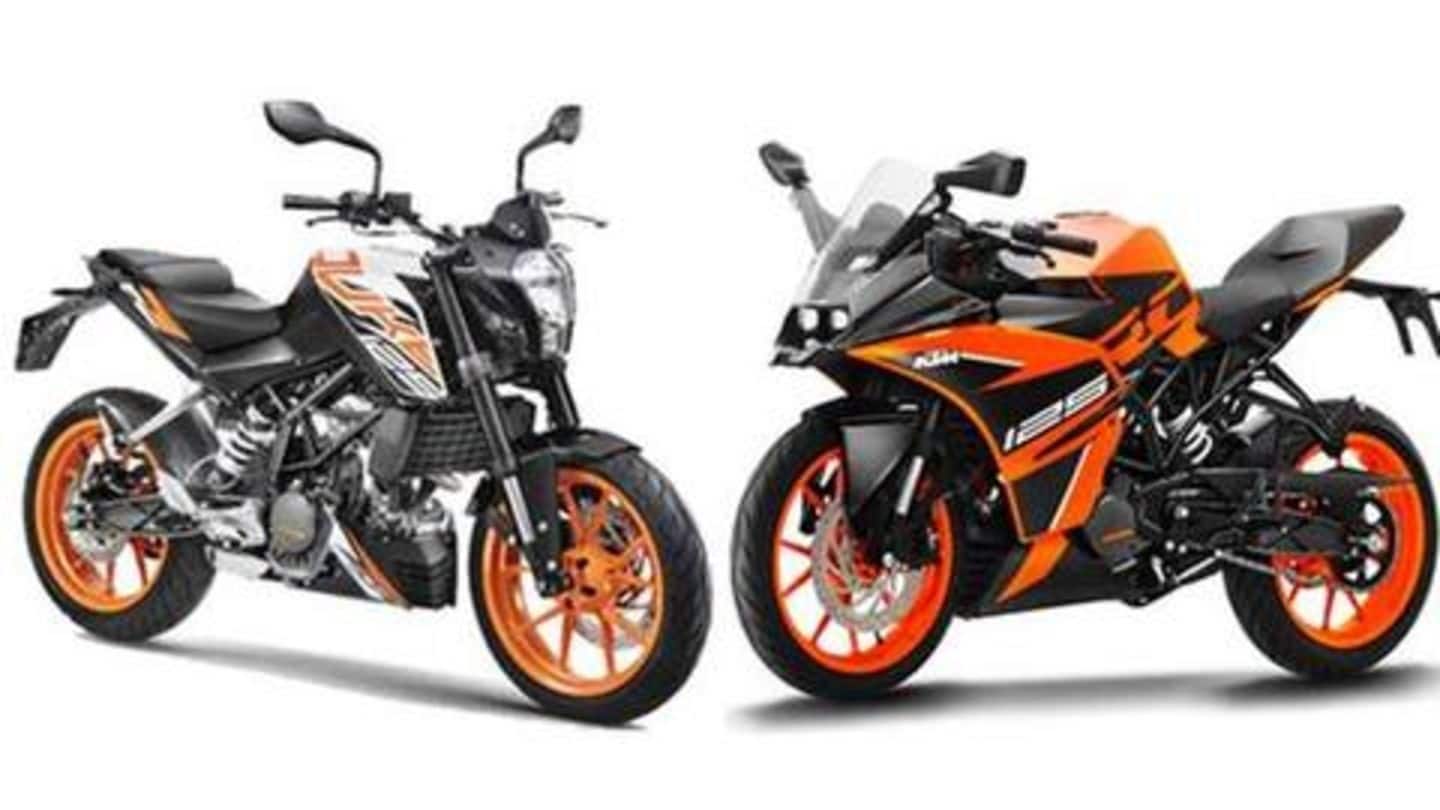 KTM To Commence Deliveries Of BS6 Compliant 125cc Motorcycles From April