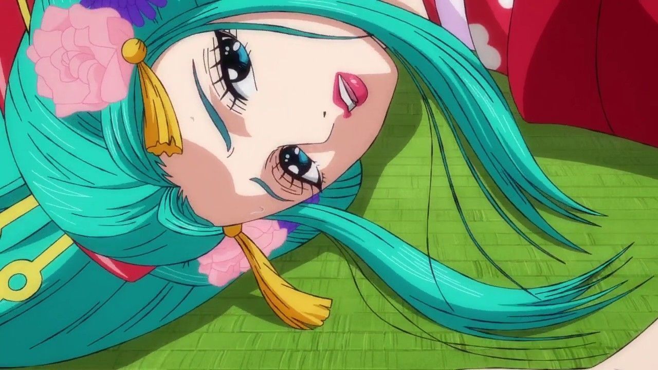 Kozuki Hiyori. One piece world, Anime, One piece