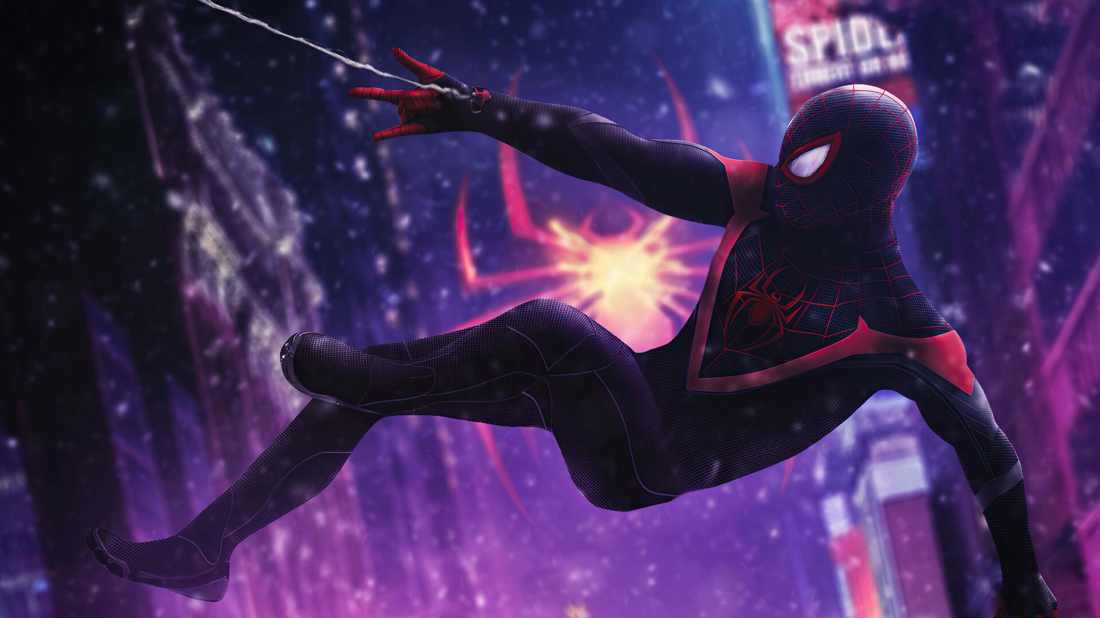 Spider Man Miles Morales 4k HD Superheroes, 4k Wallpaper, Image, Background, Photo and Picture