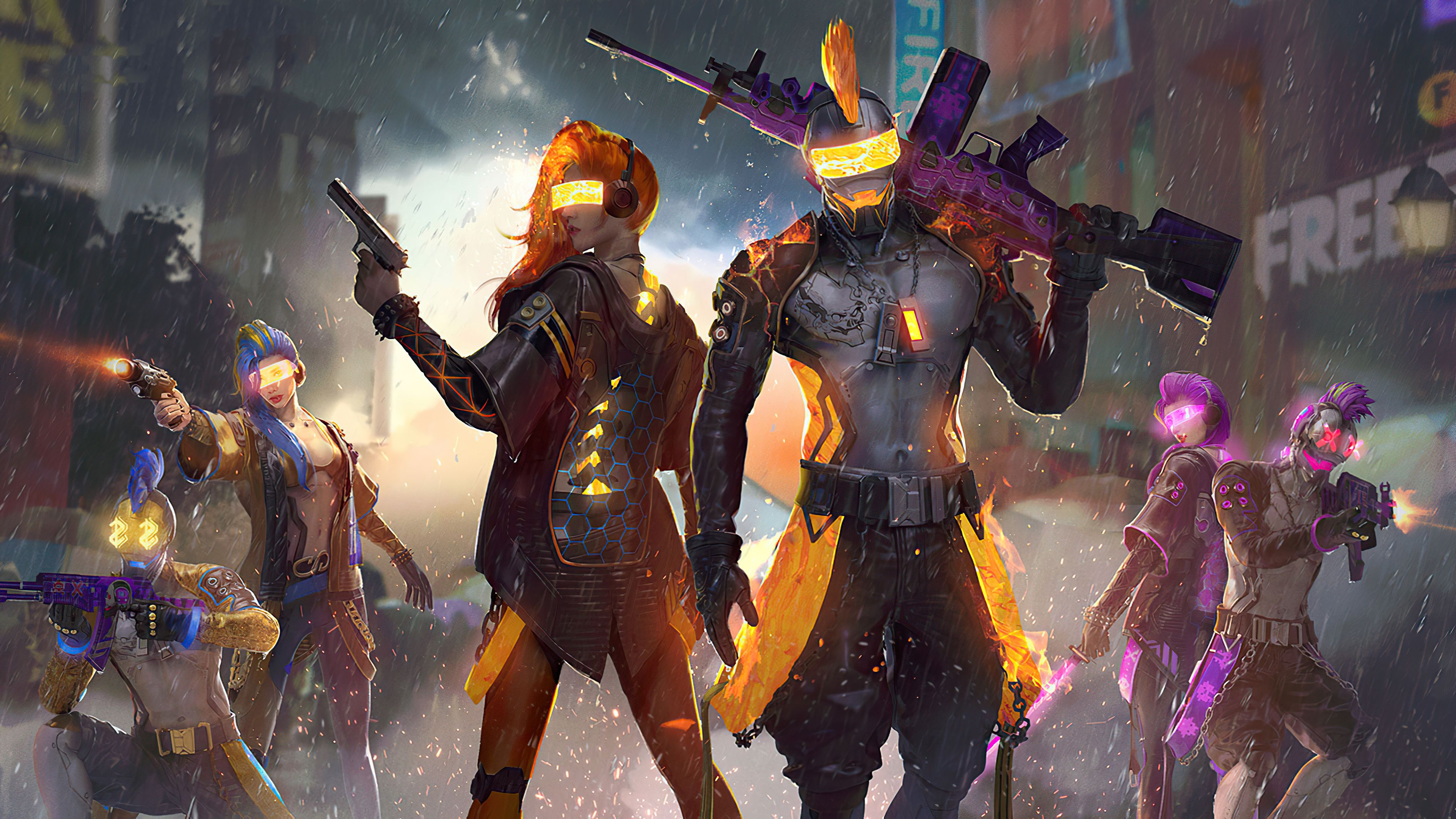 Garena Free Fire 2021 Wallpapers Wallpaper Cave