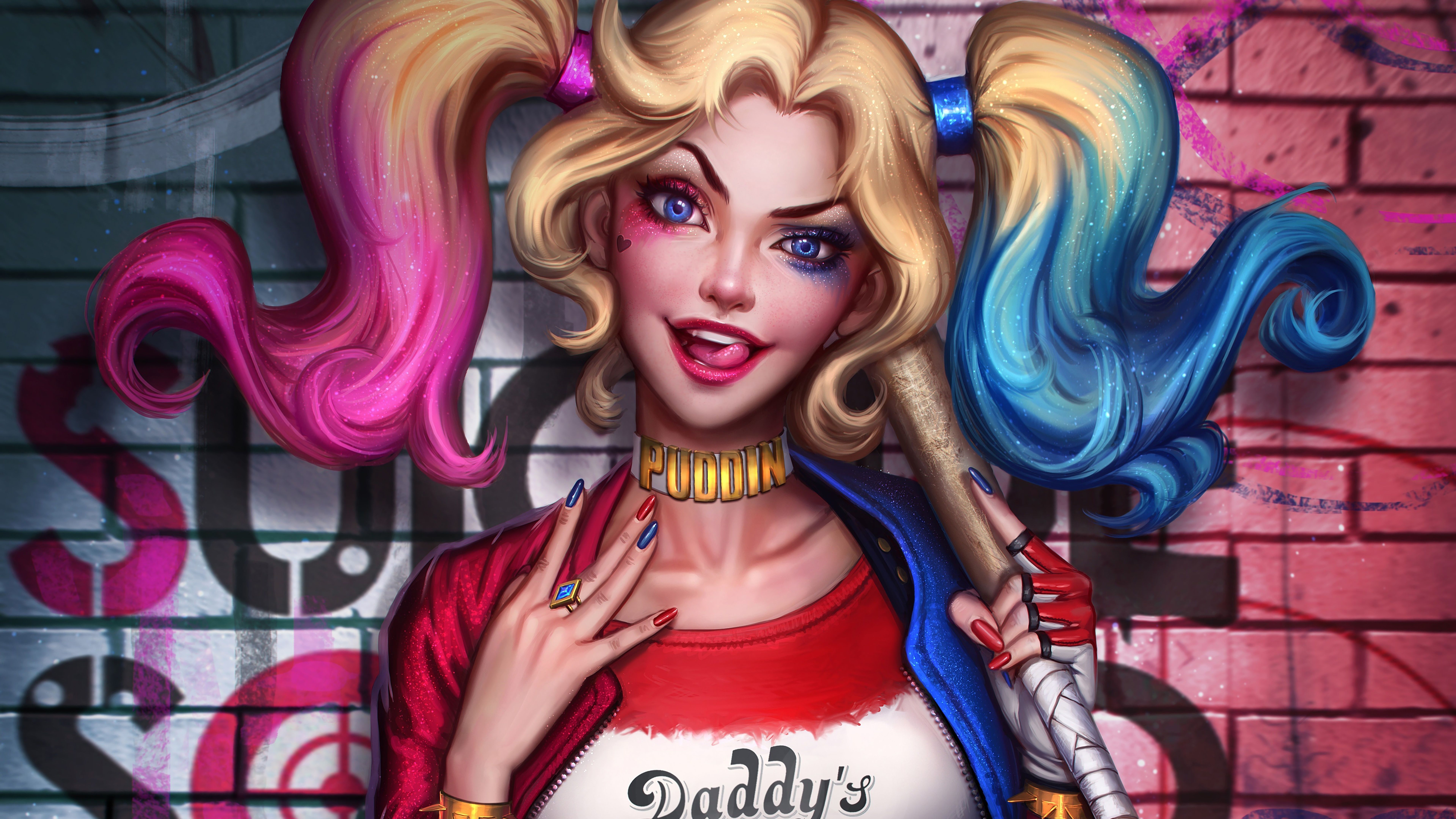 Harley Quinn 4K 8K HD DC Wallpaper