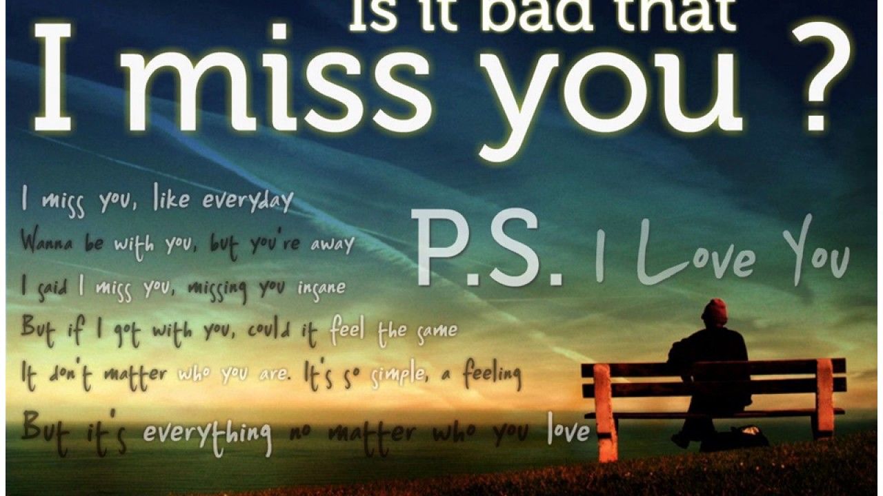 Free download I Miss You love messages Image Picture HD Wallpaper Quotes [1280x720] for your Desktop, Mobile & Tablet. Explore Love Quote Wallpaper. Quote Wallpaper, Love Wallpaper