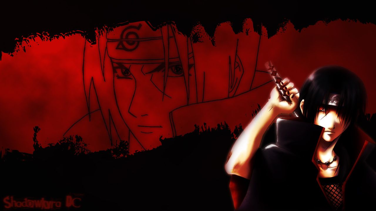 Naruto Wallpaper: Blood Red