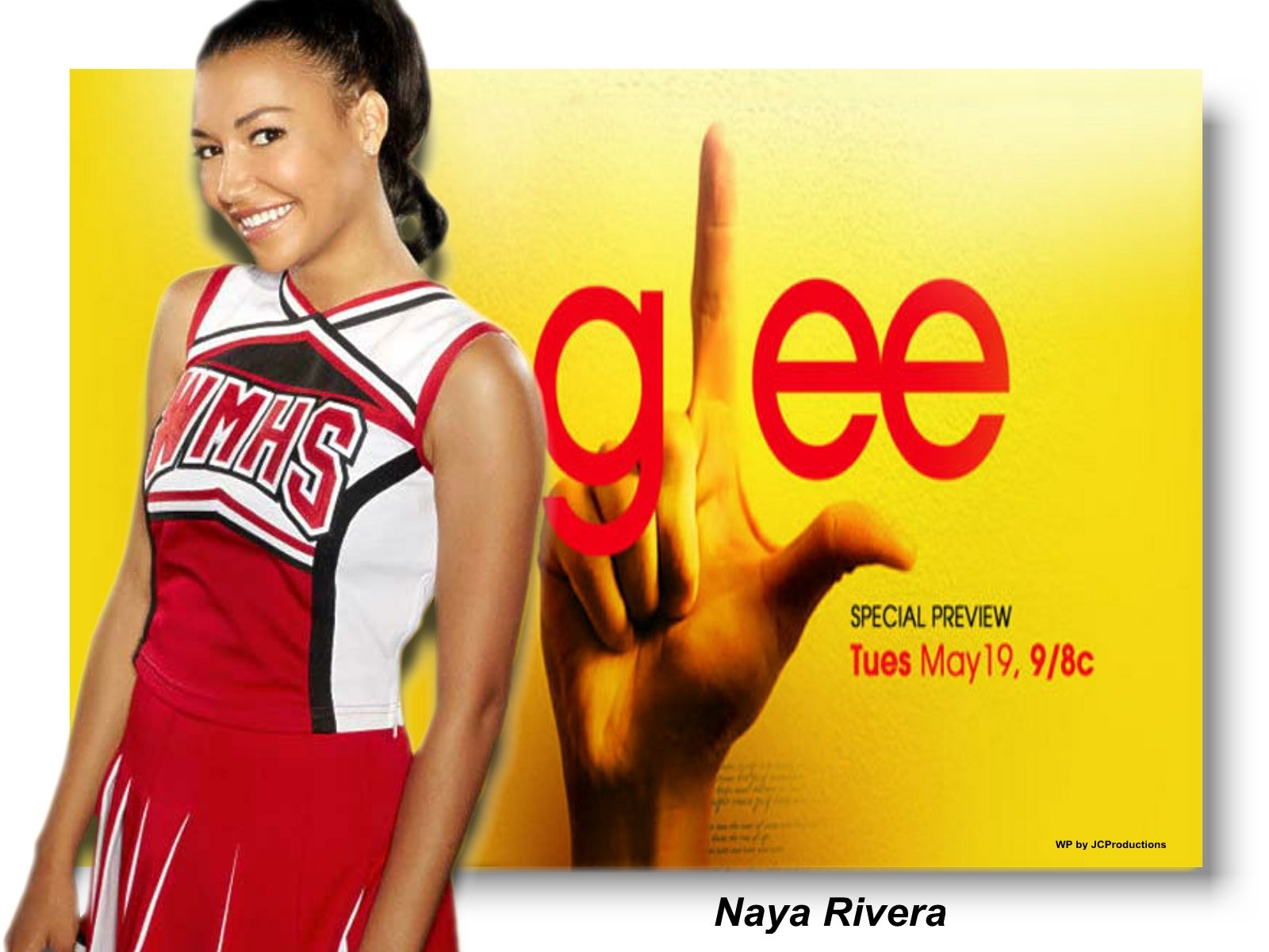 The Glee Girls Image Naya Rivera Of Glee HD Wallpaper Player Wallpaper & Background Download