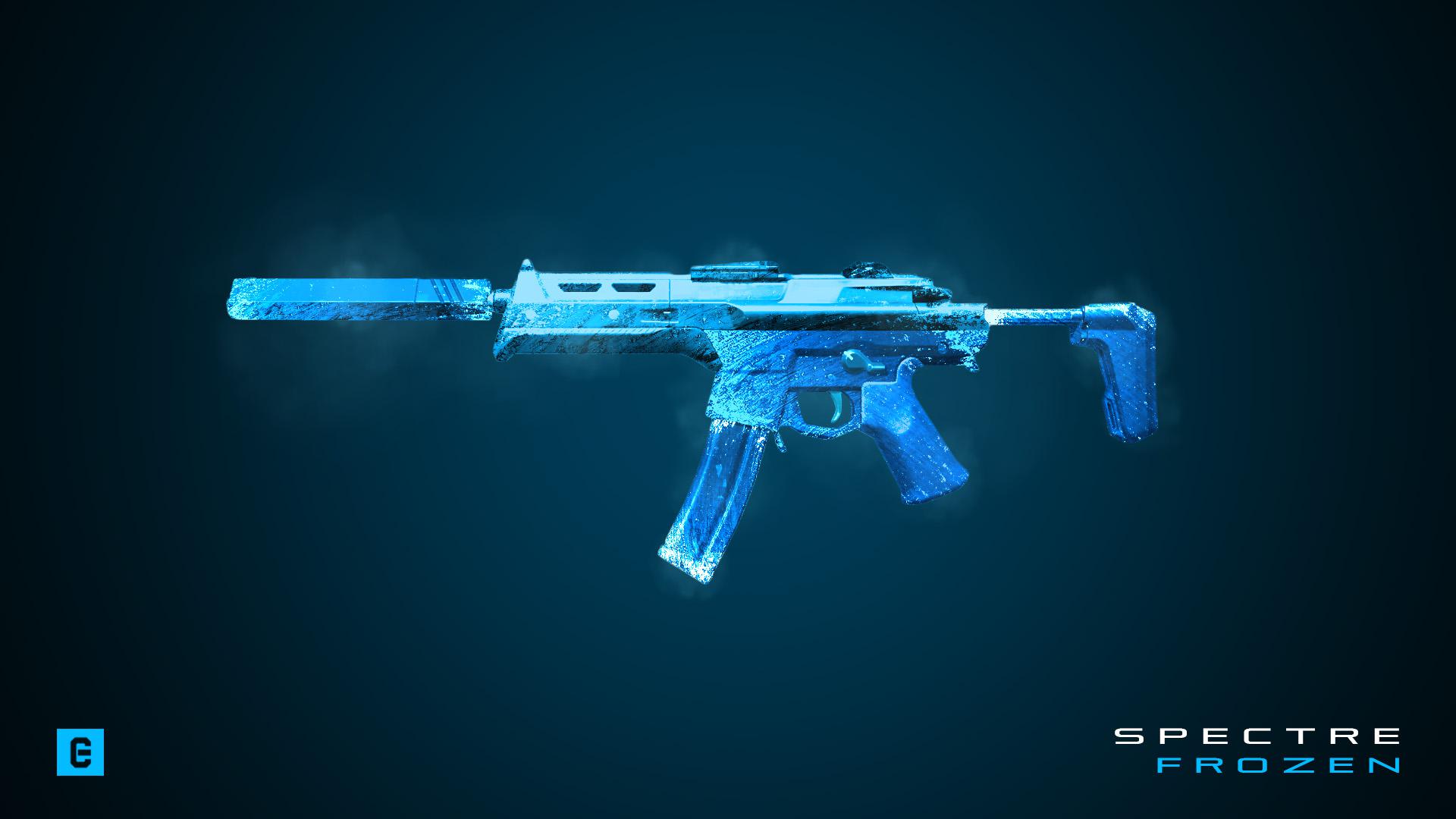 VALORANT /// Spectre, Frozen Gun Concept