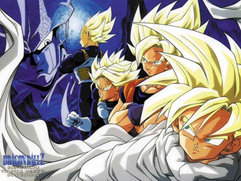 Dragon Ball GT Poster Baby-Vegeta Goku SSJ4 12in x 18in Free Shipping