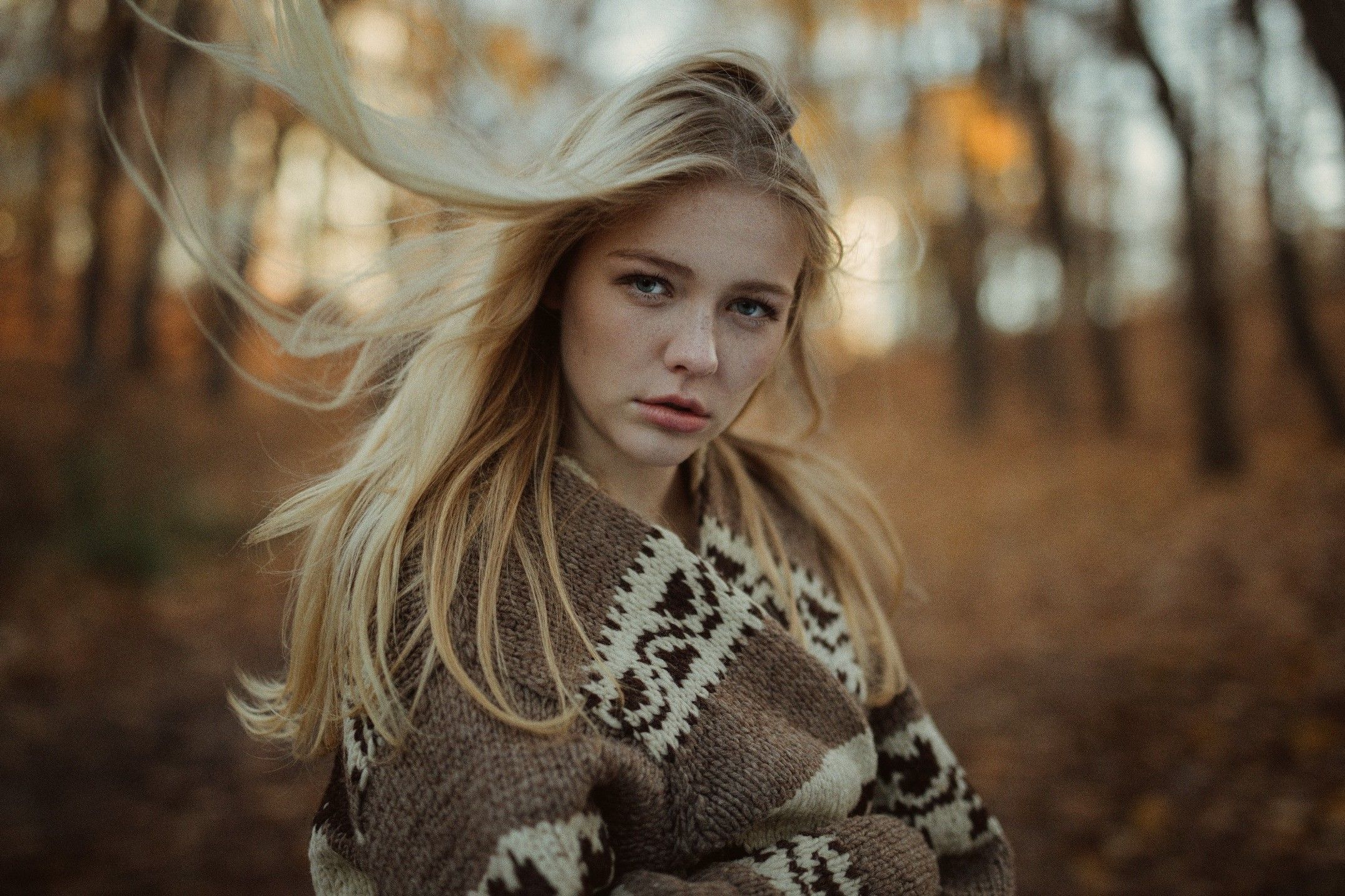 women Outdoors, Model, Blonde, Women Wallpaper HD / Desktop and Mobile Background