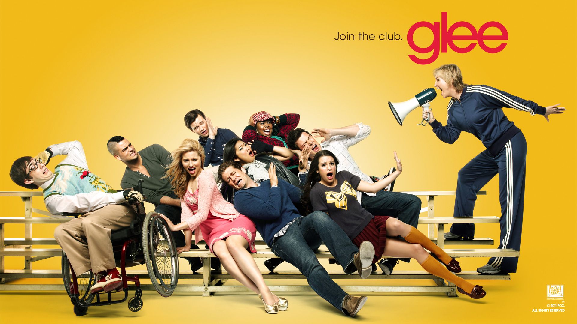 Free Glee Wallpaper