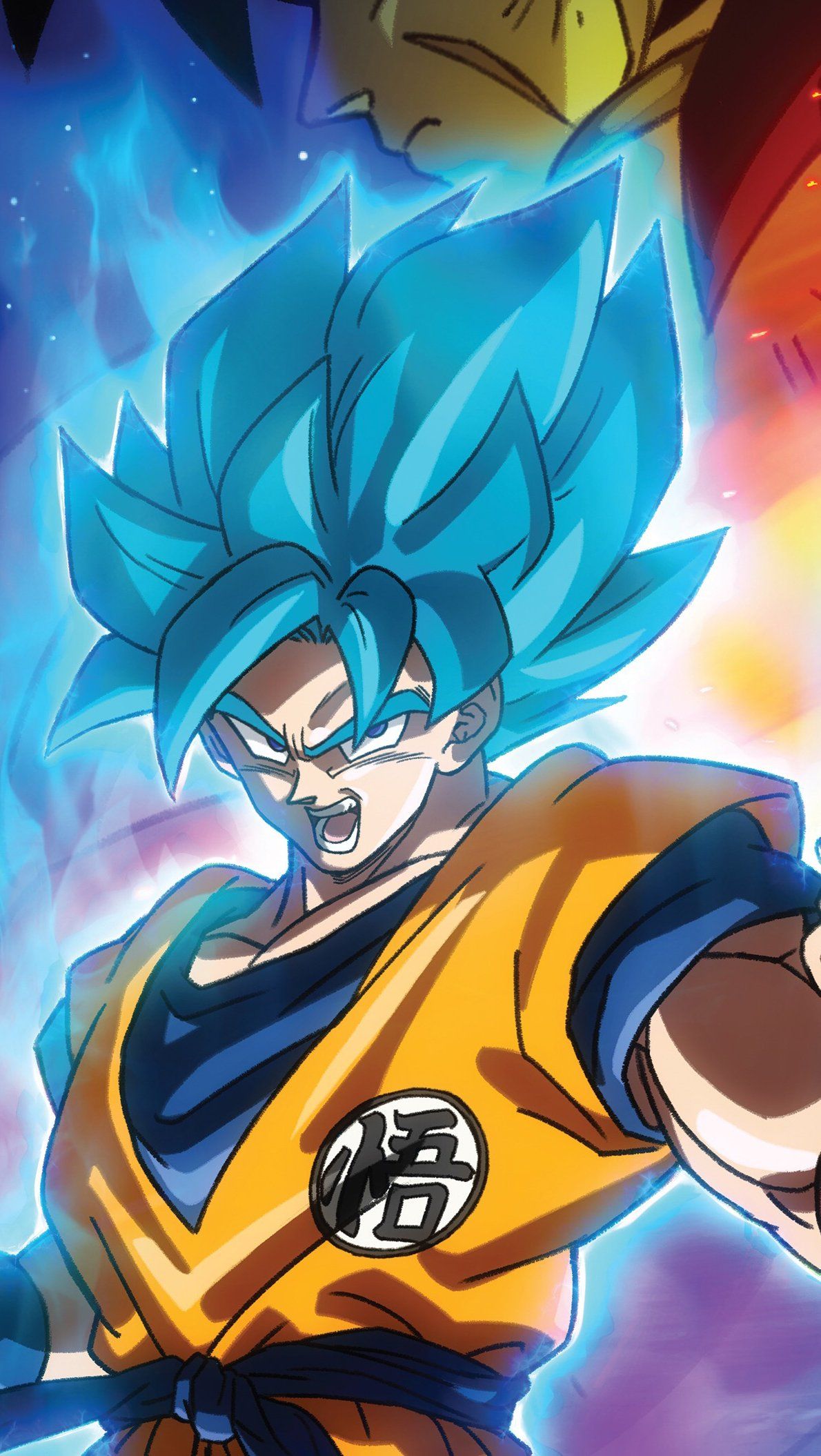 Goku and Vegeta in Dragon Ball Super Broly Movie Anime Wallpaper