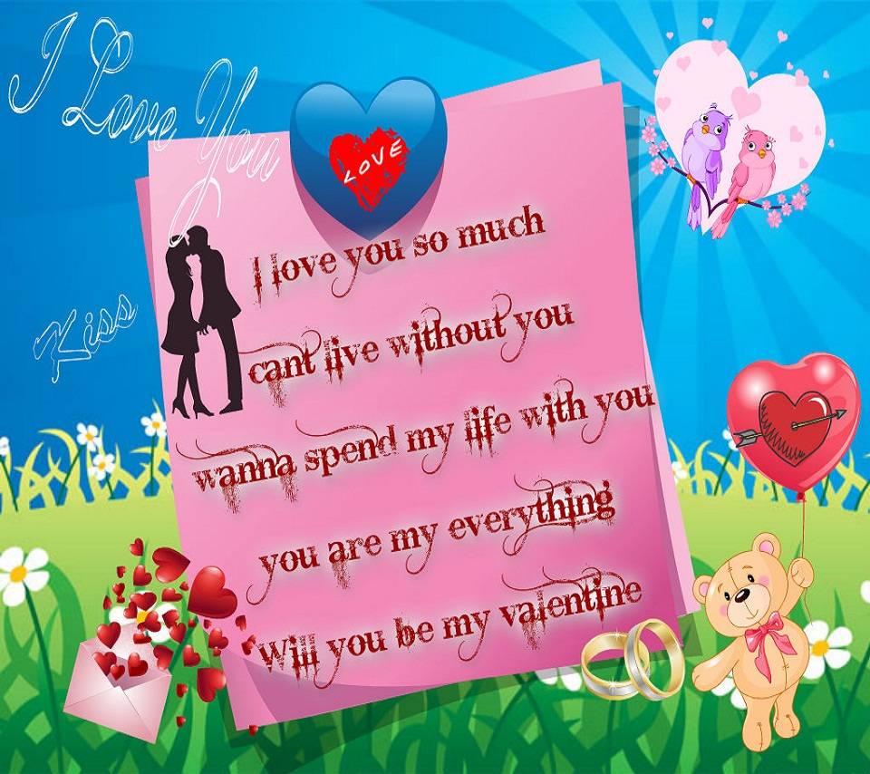 Be my valentine wallpaper