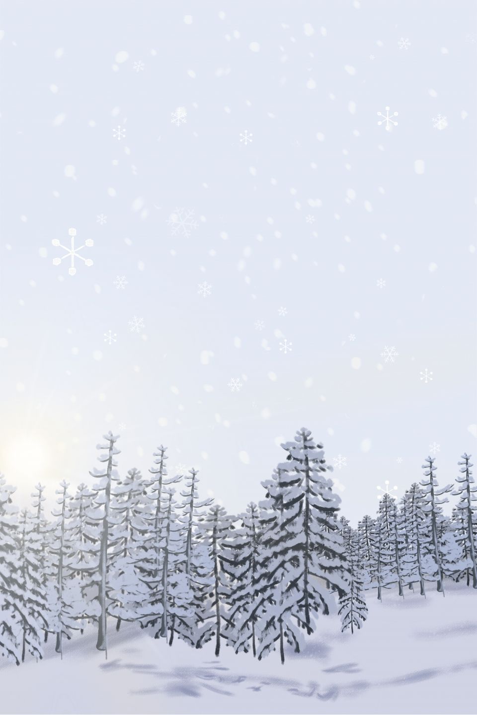 Winter Phone Background
