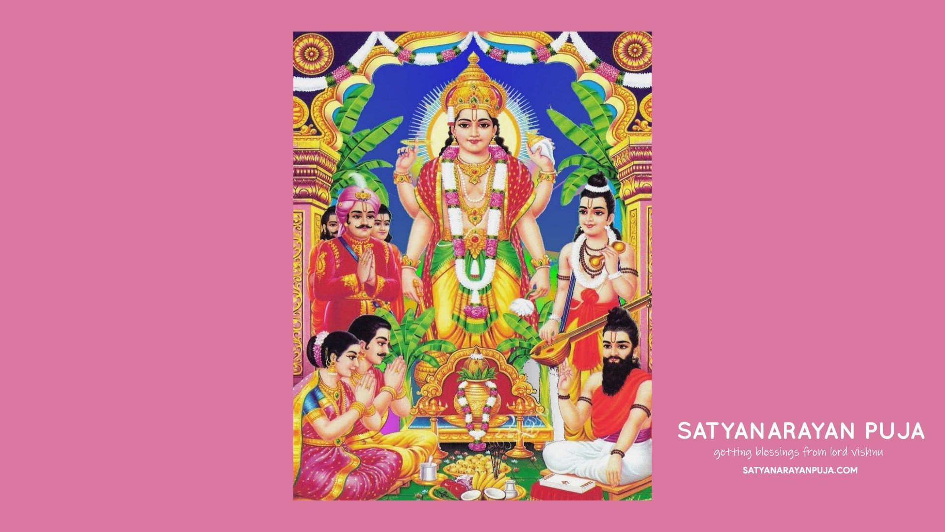 Satyanarayan Puja Wallpaper