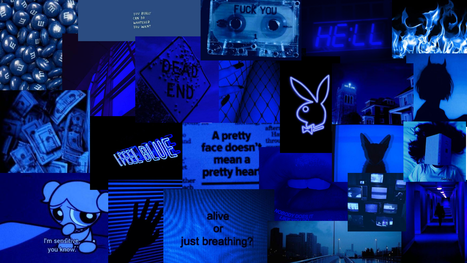 dark blue aesthetic. Aesthetic desktop wallpaper, Dark blue wallpaper, Neon wallpaper