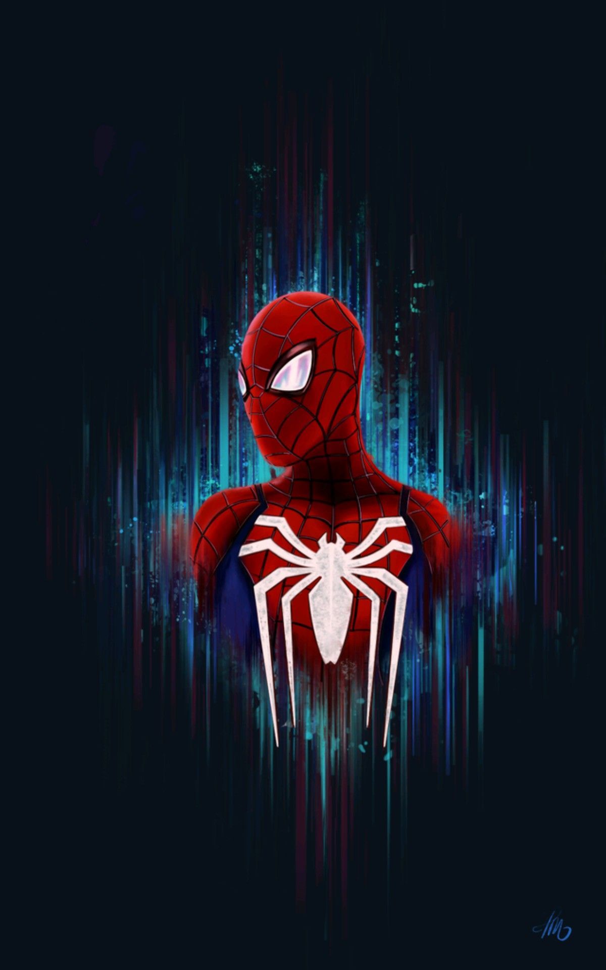 Spider Man Wallpaper. Spiderman Painting, Spiderman Artwork, Spiderman Art