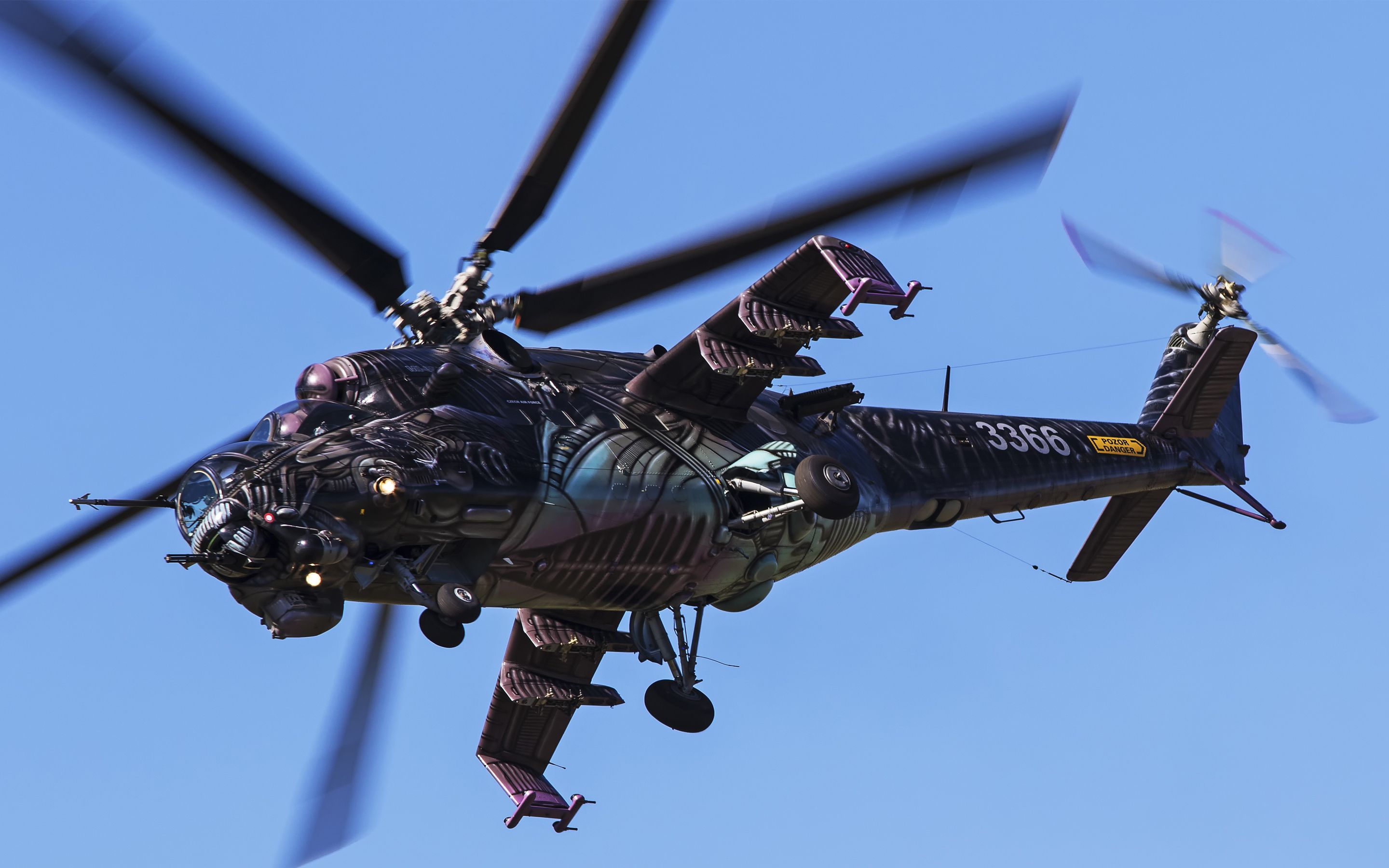 Attack Helicopter Mil Mi 24 Wallpaper Download Resolution 4K Wallpaper