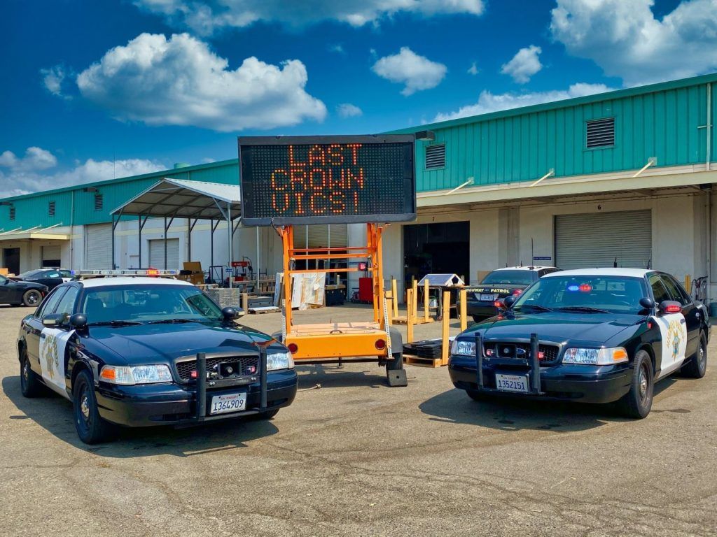 California Highway Patrol Retires Ford Crown Victoria Police Interceptor