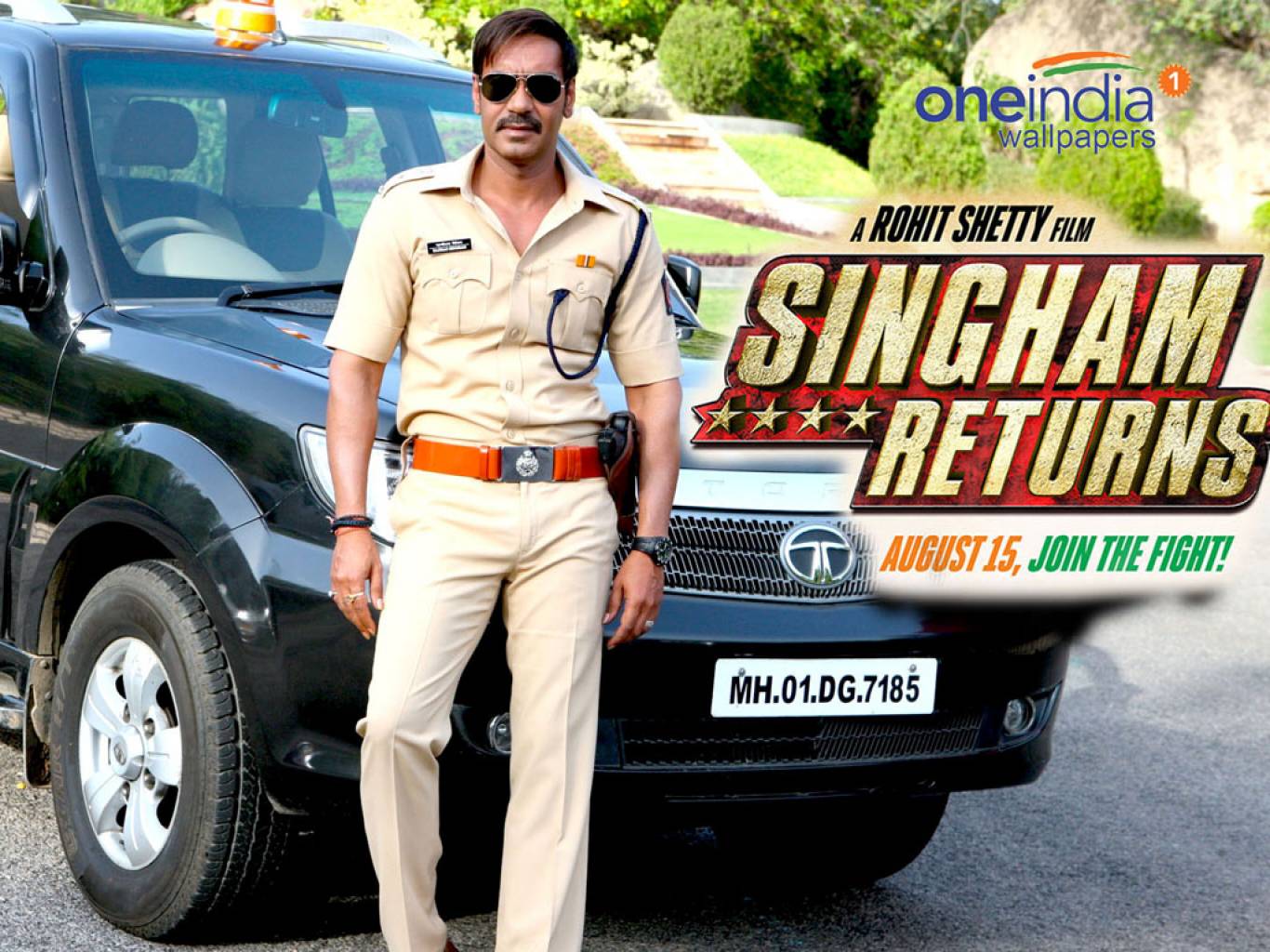 Singham Returns Movie HD Wallpaper. Singham Returns HD Movie Wallpaper Free Download (1080p to 2K)