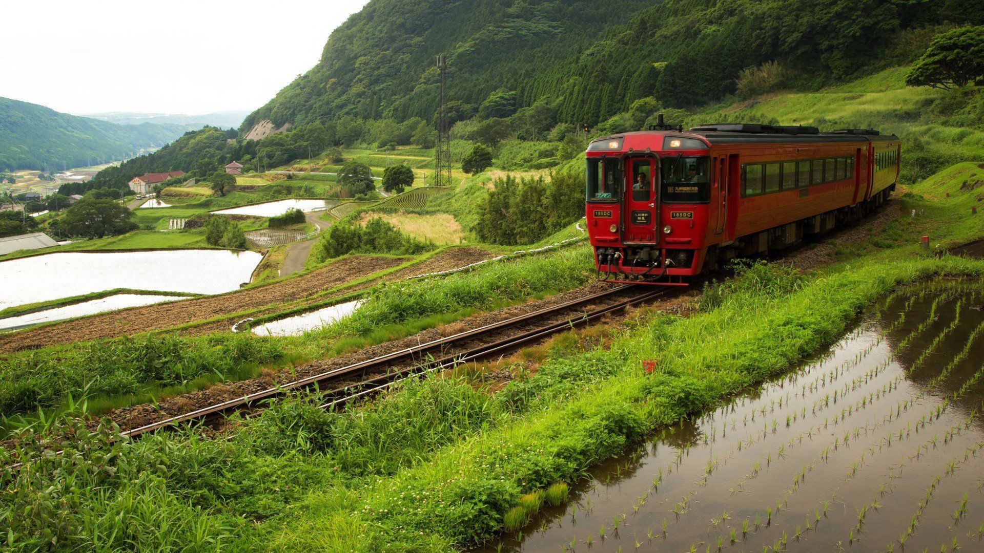 Japan, Train, Railway Wallpaper HD / Desktop and Mobile Background