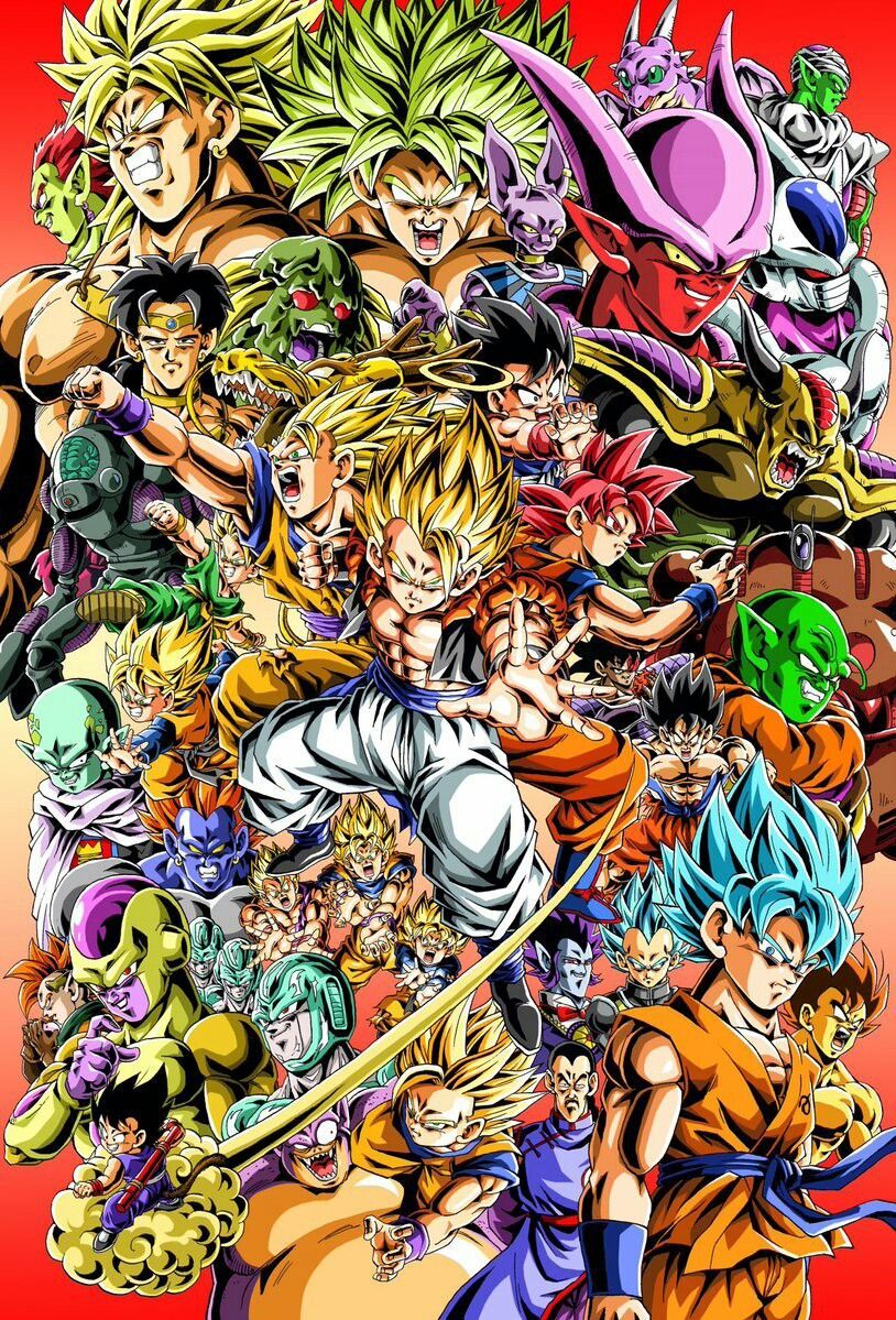 Dragon Ball Movie Characters Wallpapers Wallpaper Cave