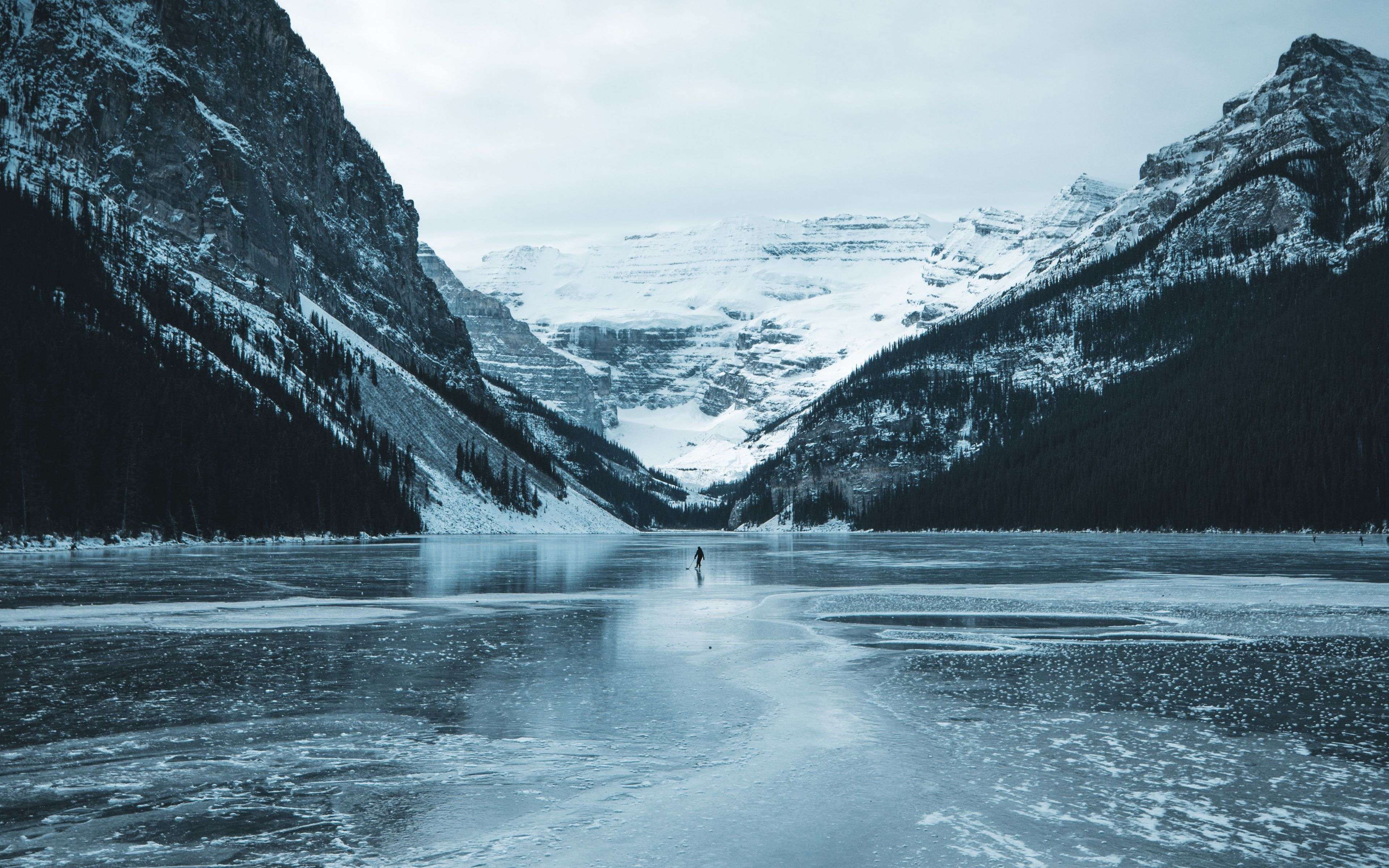 Lake Frozen Over Wallpapers Wallpaper Cave