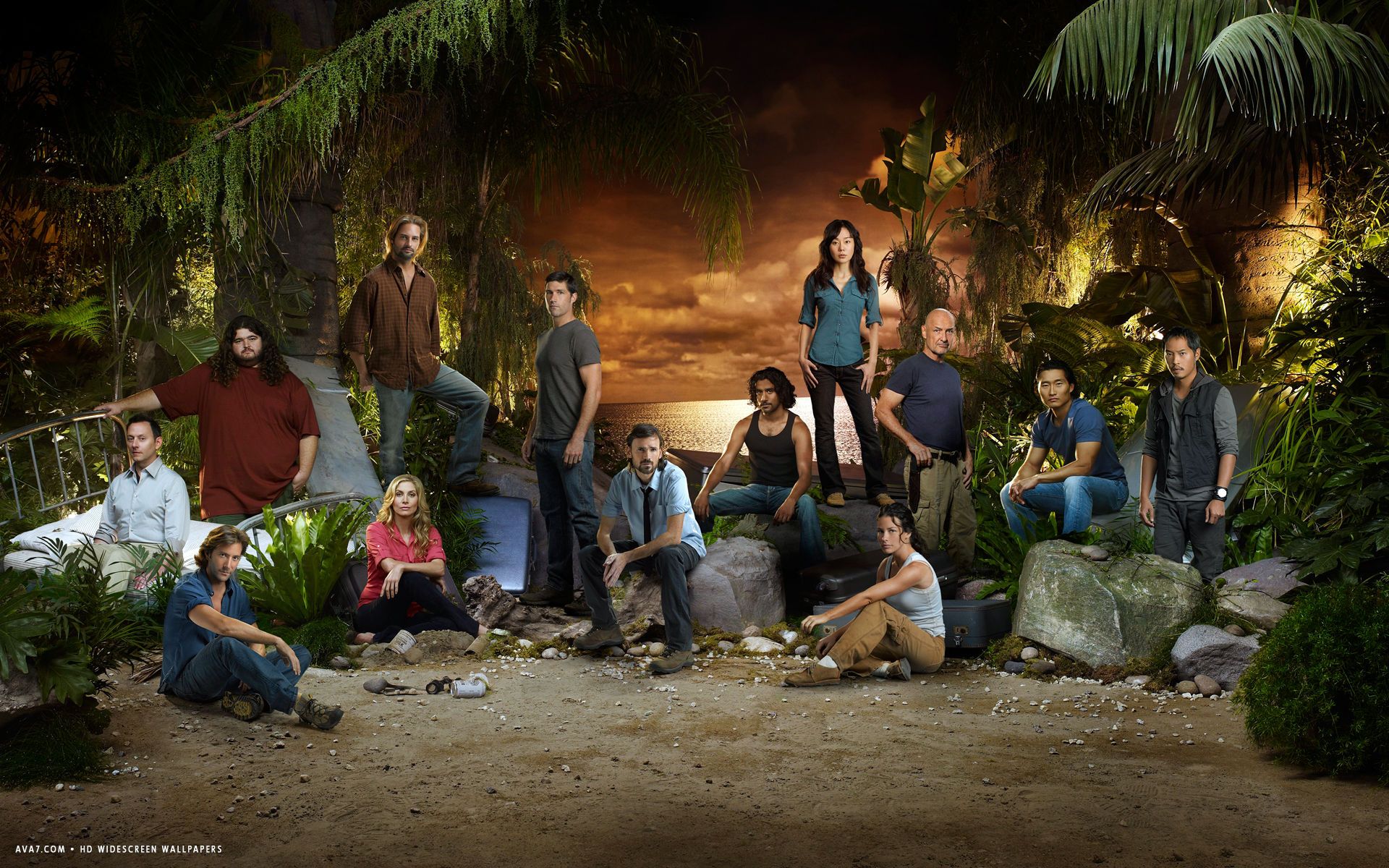 lost tv series show HD widescreen wallpaper / tv series background