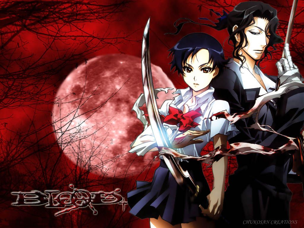 Blood Plus Anime Dark Wallpaper 01