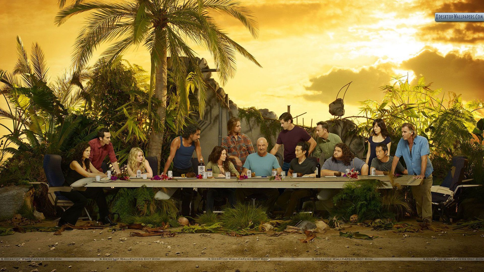 The 1st season of Lost was extraordinary television and changed the way networks (and actors) thought about how interesti. Lost tv show, Last supper, 11x17 poster