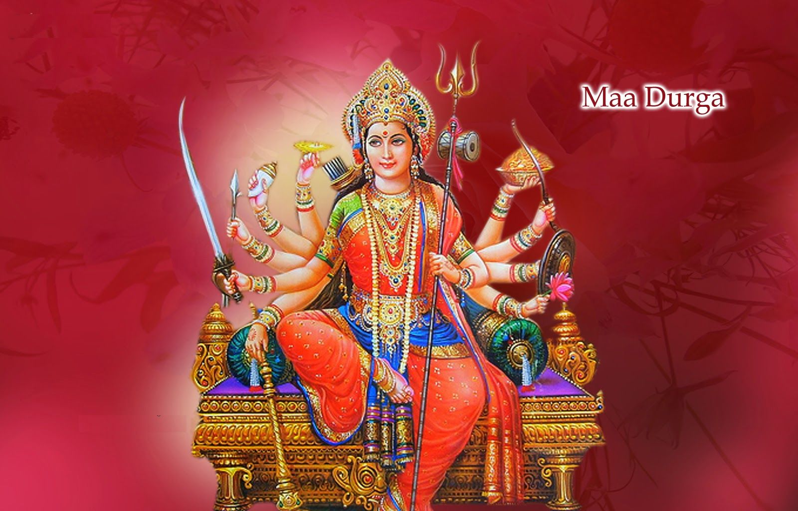 Maa Durga Goddess image picture gallery -wallpaper.net