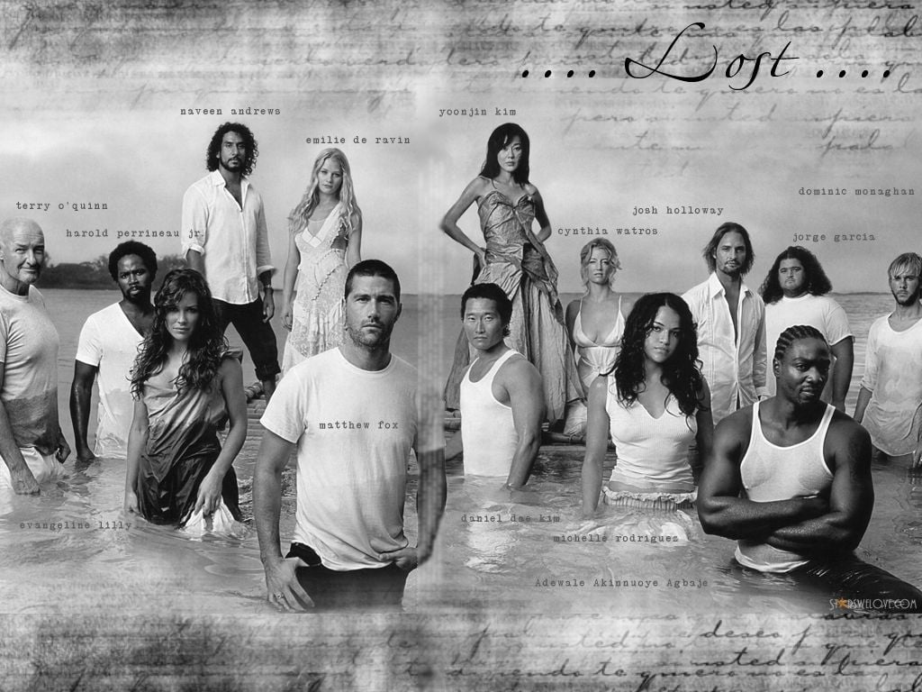 Download wallpaper, 'Lost' Television Series Cast Wallpaper