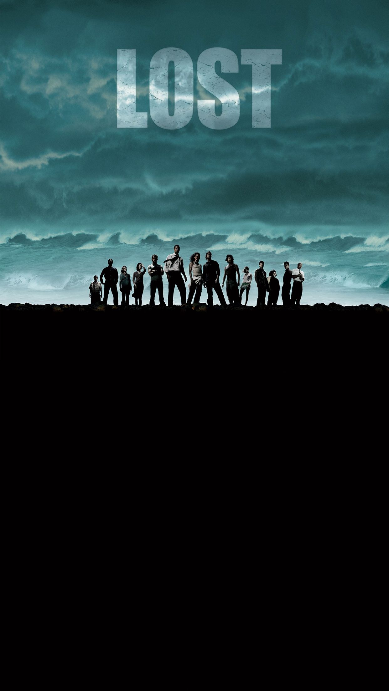 Lost 3wallpaper iPhone Parallax Lost Tv Series Poster Wallpaper & Background Download