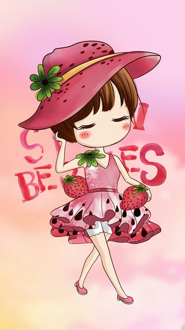 Strawberry Girl Wallpapers Wallpaper Cave