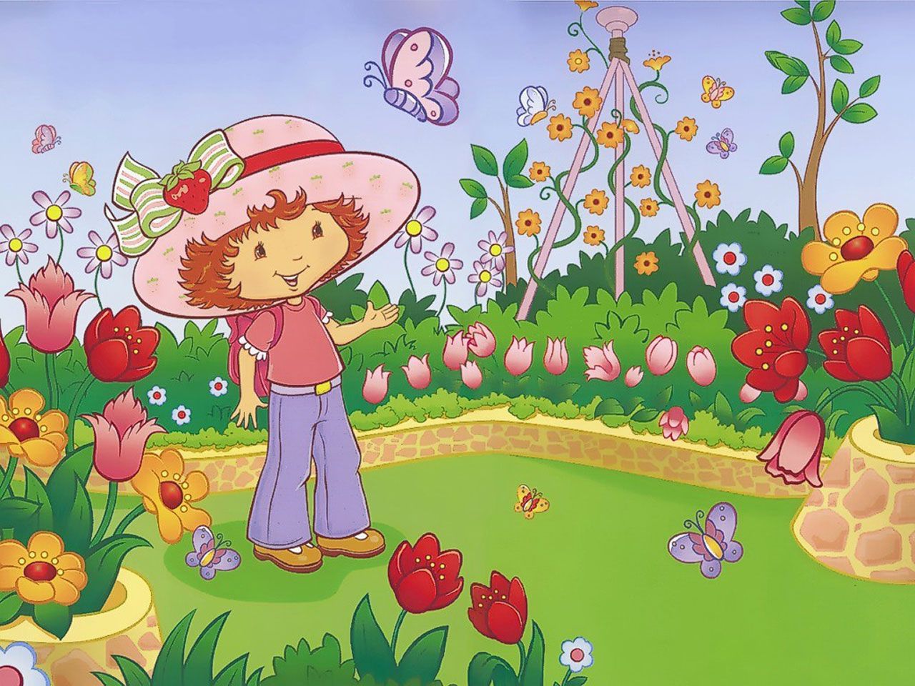 Strawberry Shortcake Desktop Wallpaper