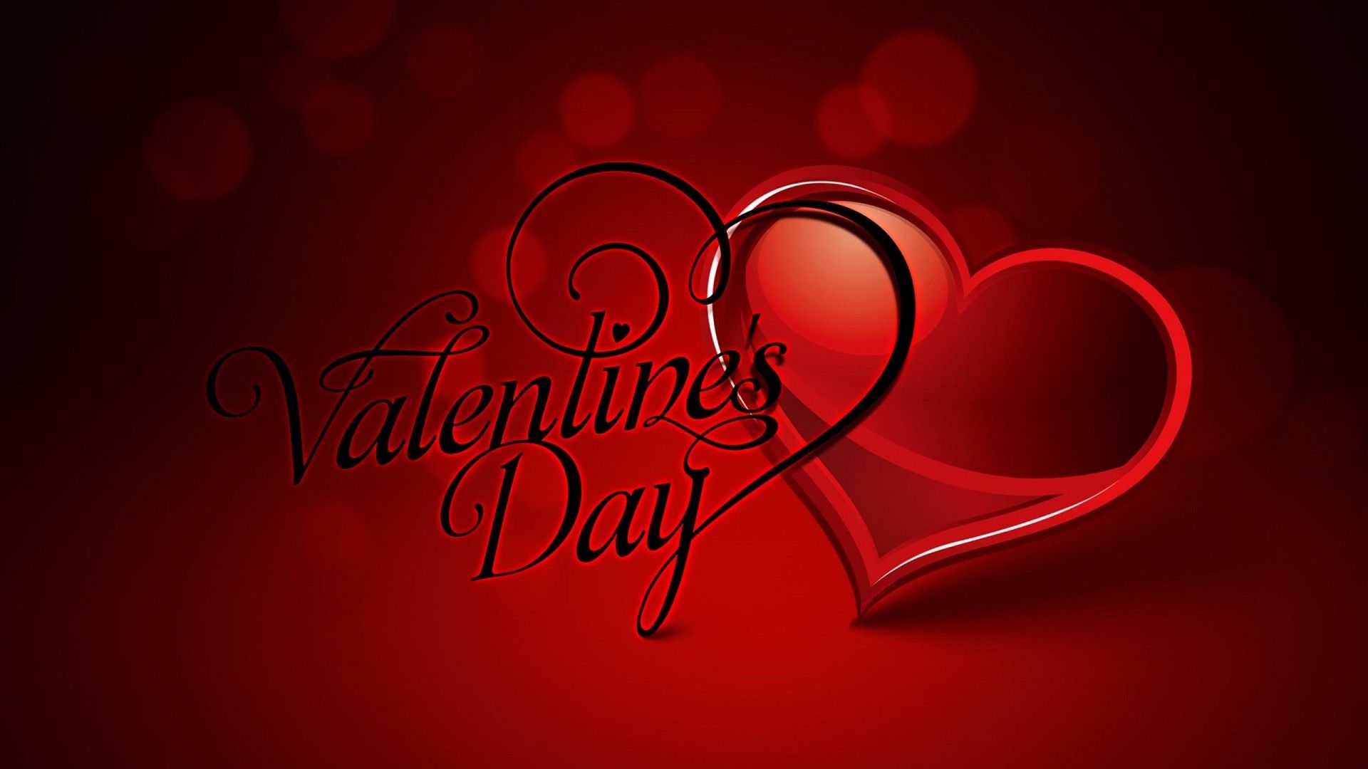 Happy Valentines Day Red Wallpaper Cute Wallpaper
