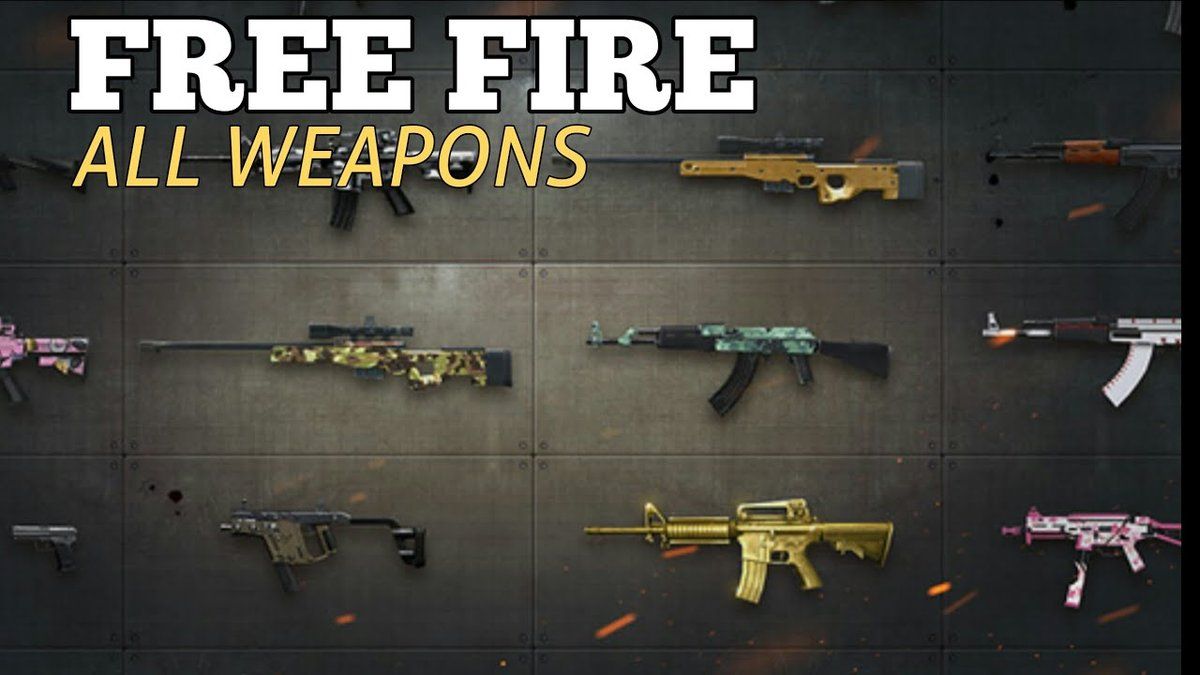 Free Fire: Here Are 10 In Game Weapons That Do The Most Damage