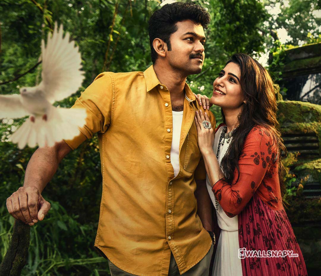 Mersal vijay samantha iamges