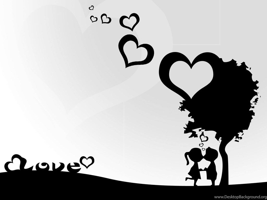 cute black and white pictures of love