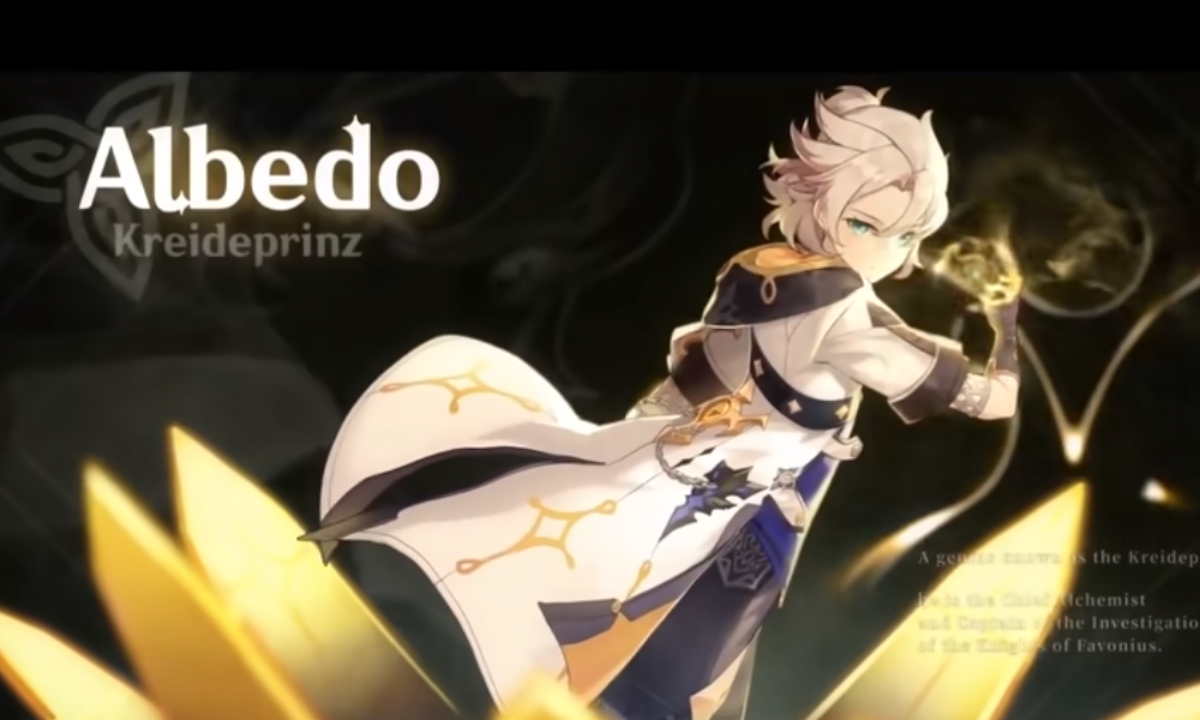 Genshin Impact: new character Albedo shown off in gameplay trailer