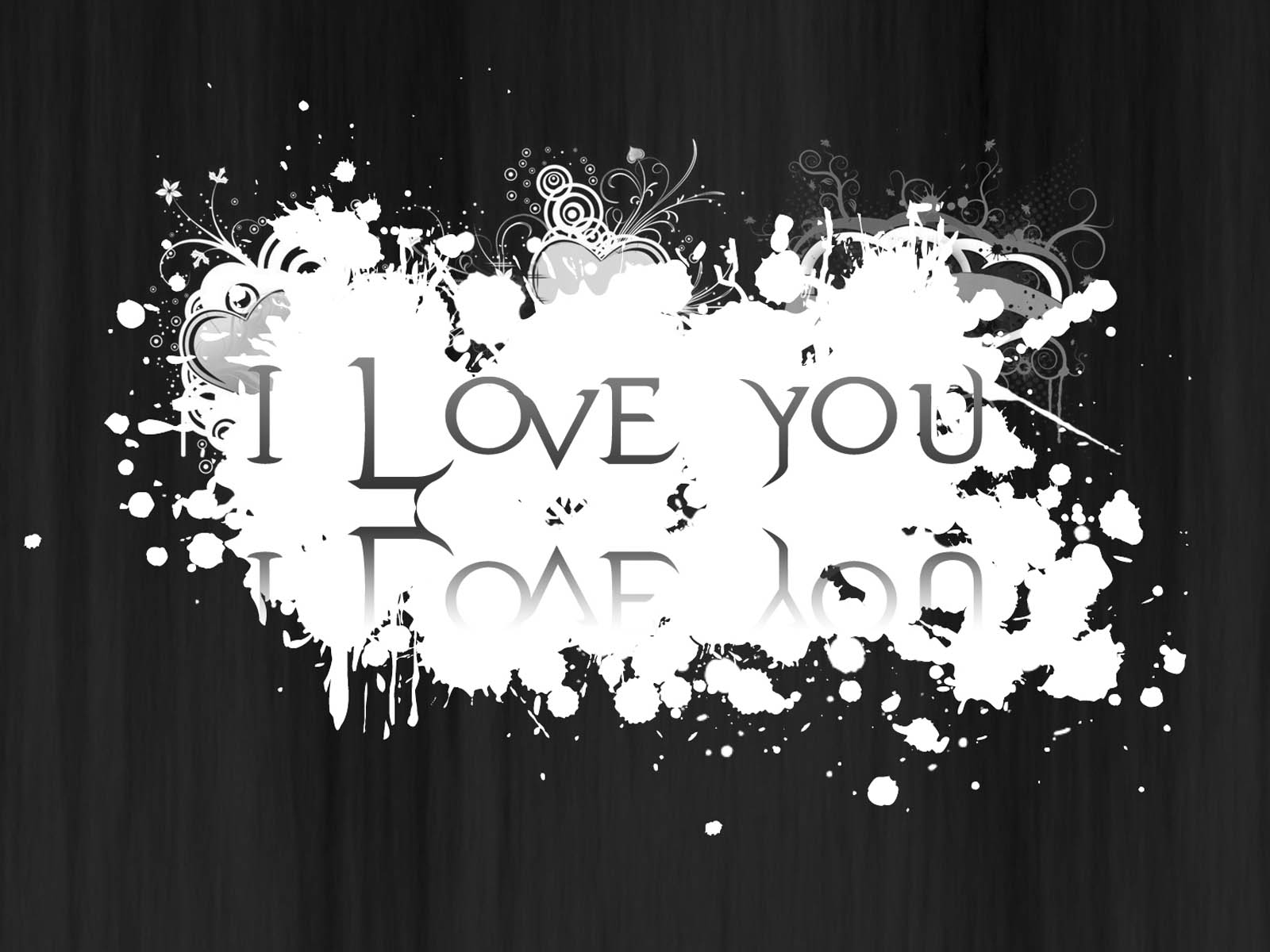 wallpaper high quality: Black and White Love Wallpaper