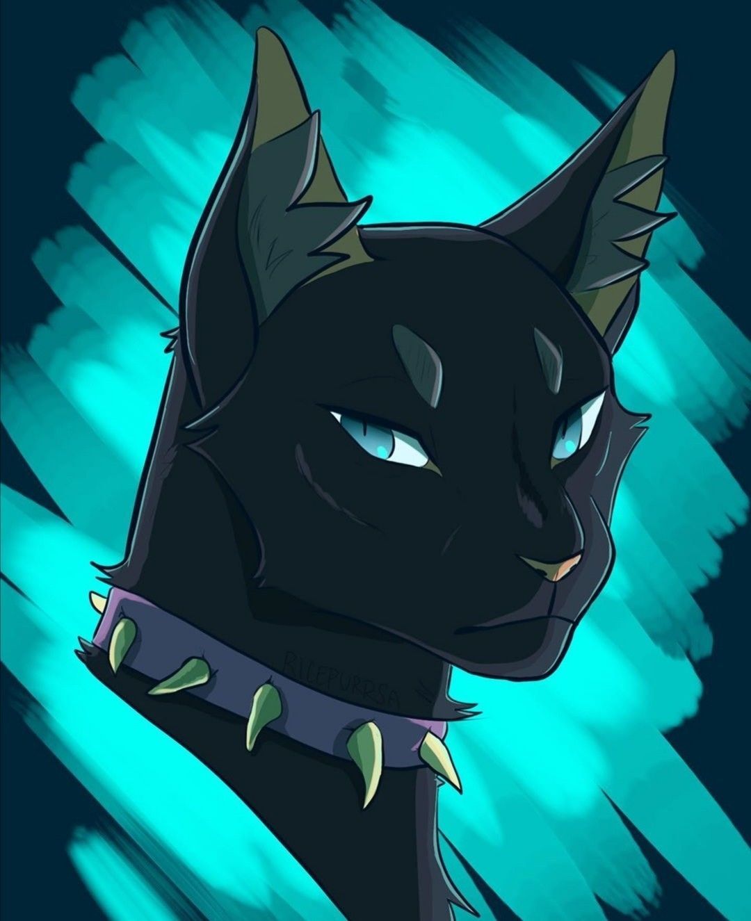 Scourge (by ricepurrsa). Warrior cats scourge, Warrior cats books, Warrior cat memes