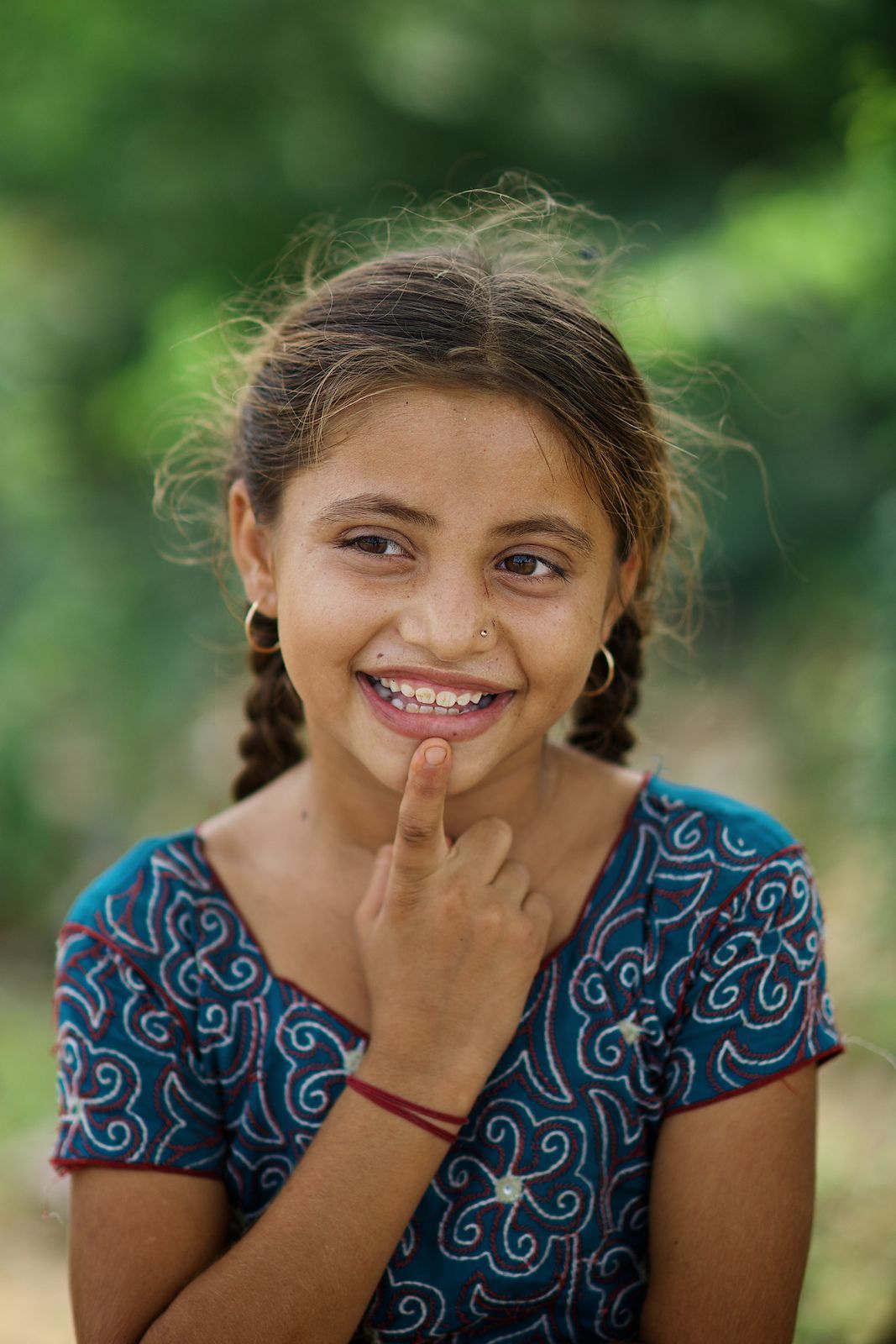 Cute Indian little Girl in a village next to Buhj, Gujarat, India. Beautiful children, Kids portraits, Beautiful girl face