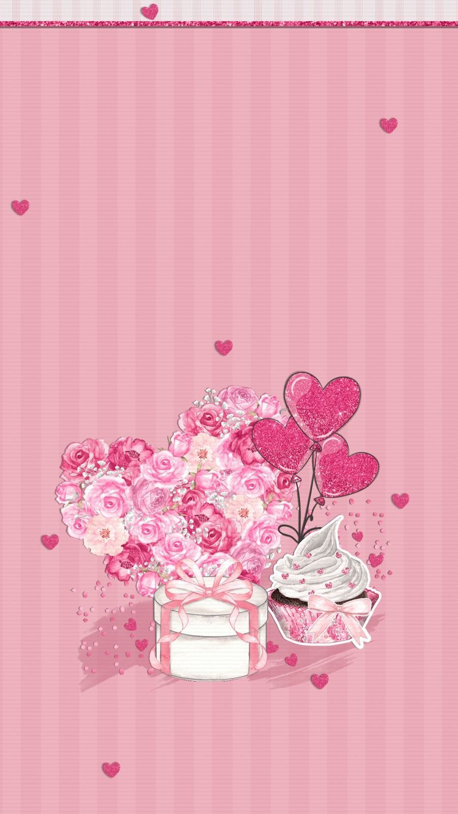 EnchantedInPink. Valentines wallpaper, iPhone wallpaper, Love wallpaper