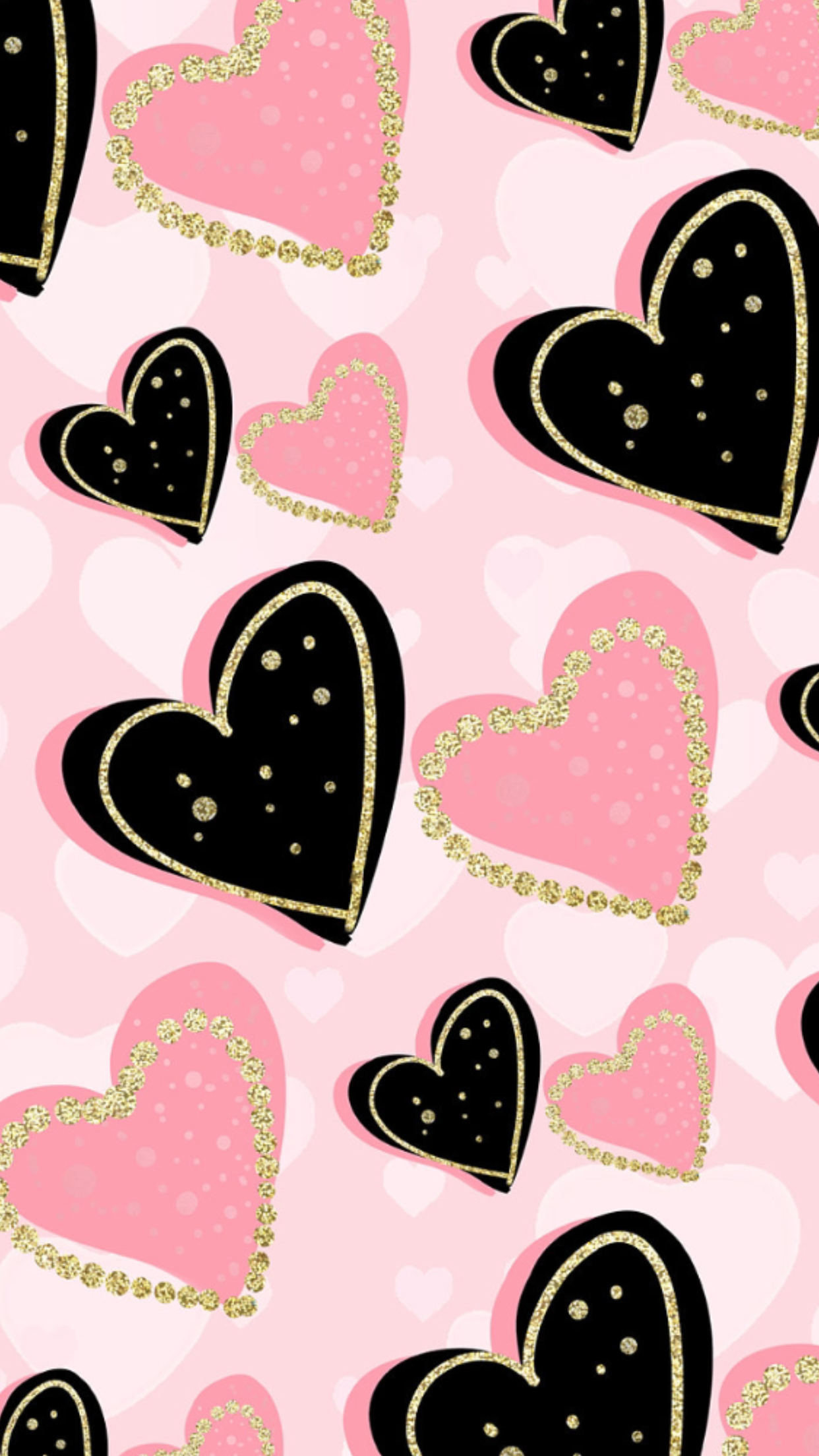 Download Best Black Background for Smartphones Today. iPhone wallpaper pattern, Valentines wallpaper iphone, Valentines wallpaper