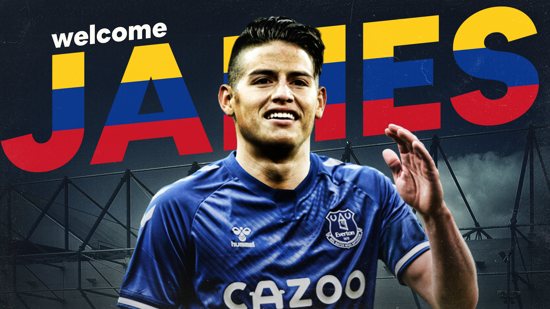 James Rodriguez Signs For Everton