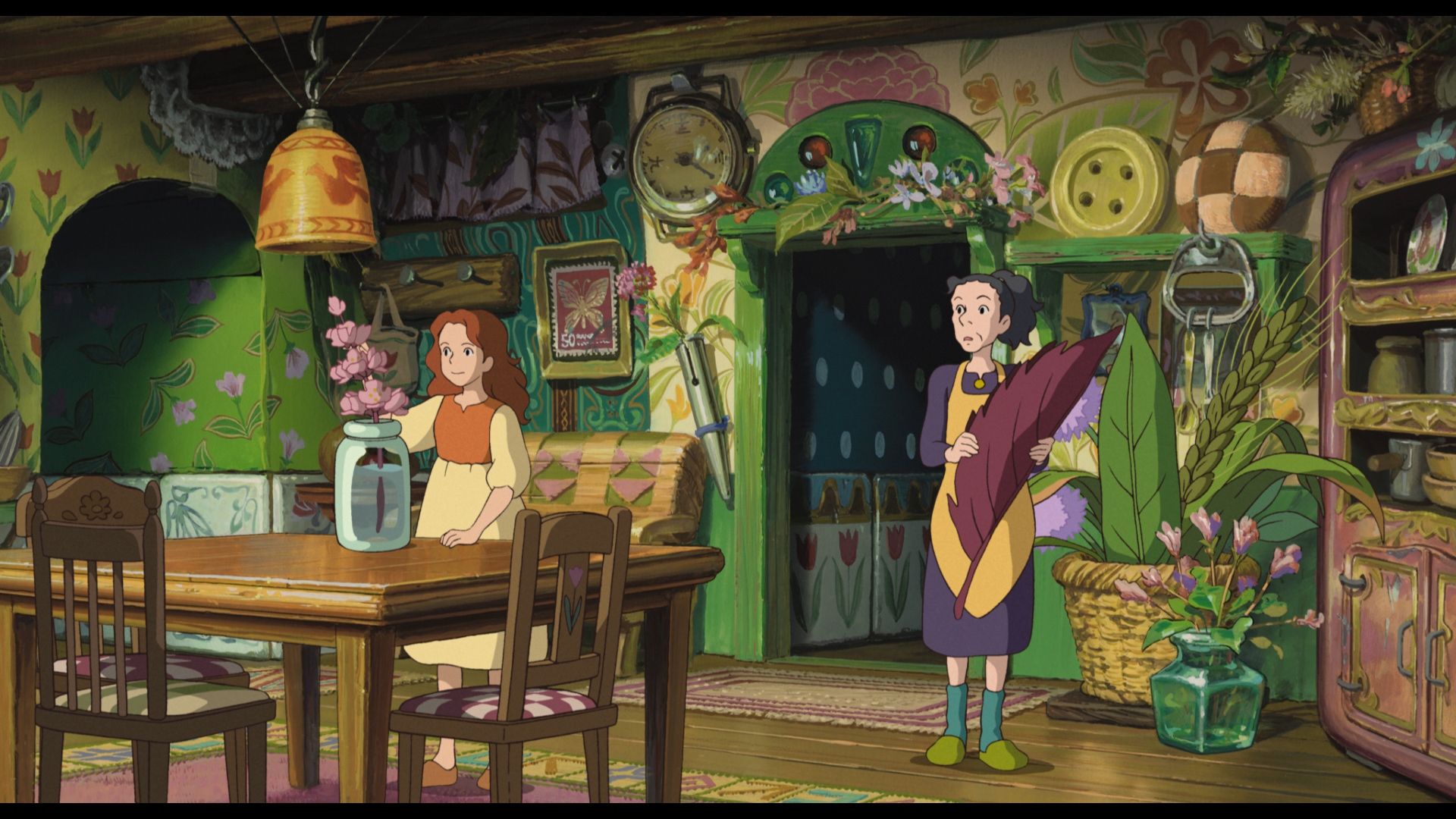 The Secret World Of Arrietty Wallpaper: Arrietty. アニメーションスタジオ, ゆめかわいい 背景, ジブリ イラスト かわいい